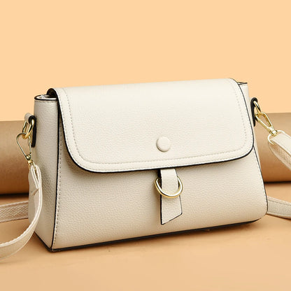 High Quality Soft Leather Handbag Women Luxury Purses Female Bag Designer Brand Ladies Shoulder Crossbody Bag 2023 Sac A Main