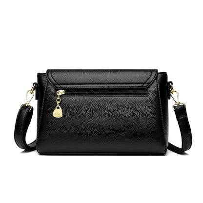 High Quality Soft Leather Handbag Women Luxury Purses Female Bag Designer Brand Ladies Shoulder Crossbody Bag 2023 Sac A Main