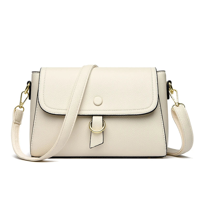 High Quality Soft Leather Handbag Women Luxury Purses Female Bag Designer Brand Ladies Shoulder Crossbody Bag 2023 Sac A Main
