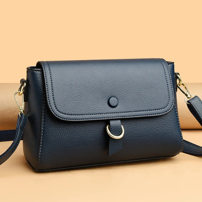 High Quality Soft Leather Handbag Women Luxury Purses Female Bag Designer Brand Ladies Shoulder Crossbody Bag 2023 Sac A Main