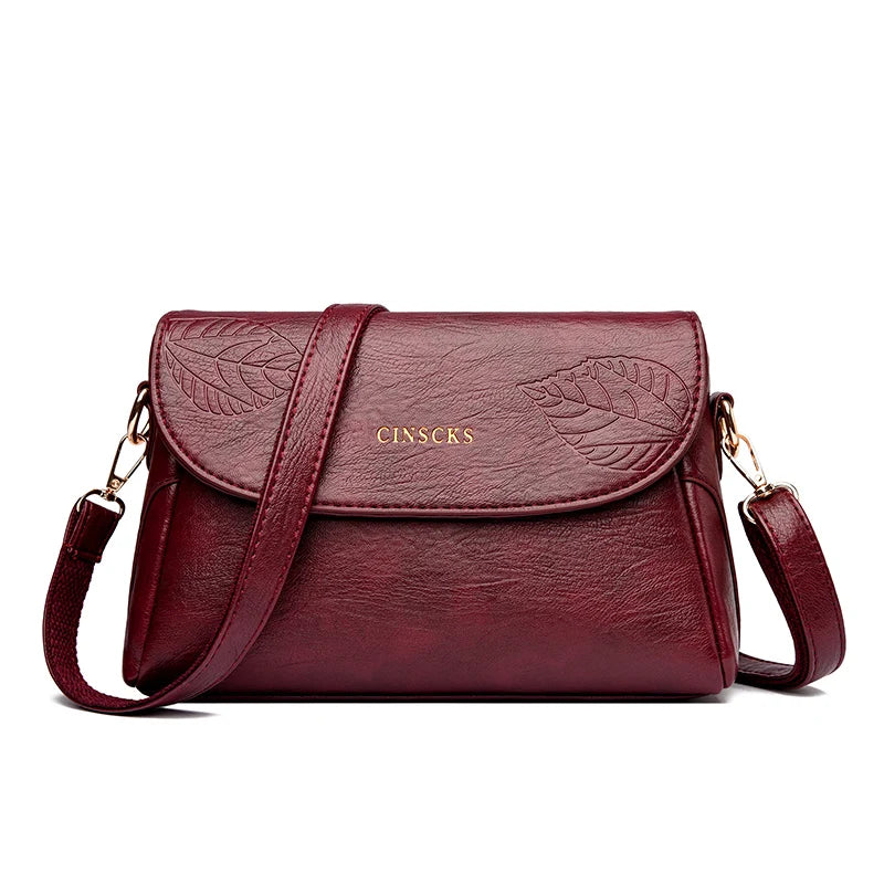 High Quality Soft Leather Handbags Women Luxury Purses Female Bag Designer Ladies Shoulder Crossbody Bags 2023 Tote Sac A Main