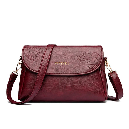 High Quality Soft Leather Handbags Women Luxury Purses Female Bag Designer Ladies Shoulder Crossbody Bags 2023 Tote Sac A Main