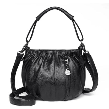 High Quality Soft Leather Shoulder Crossbody Bags For Women 2023 Designer Ladies Handbags Bucket bag Female Messenger Tote Sac