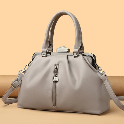 High Quality Soft Leather Shoulder Crossbody Bags For Women 2023 Luxury Large Capacity Women Handbags Female Messenger Tote Sac