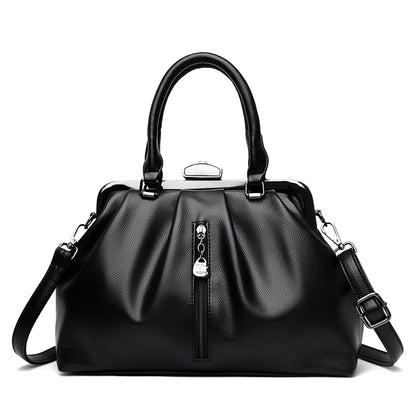 High Quality Soft Leather Shoulder Crossbody Bags For Women 2023 Luxury Large Capacity Women Handbags Female Messenger Tote Sac