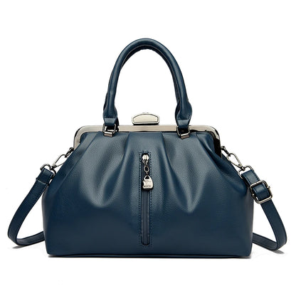 High Quality Soft Leather Shoulder Crossbody Bags For Women 2023 Luxury Large Capacity Women Handbags Female Messenger Tote Sac