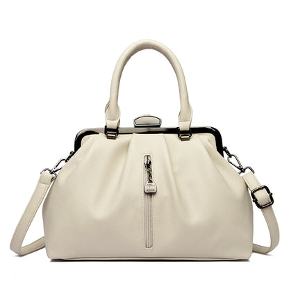 High Quality Soft Leather Shoulder Crossbody Bags For Women 2023 Luxury Large Capacity Women Handbags Female Messenger Tote Sac