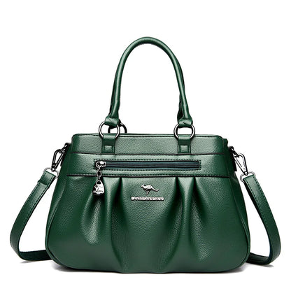 High Quality Soft Leather Shoulder Crossbody Bags For Women Large Capacity Luxury Bag Brand Designer Casual Handbag Sac A Main