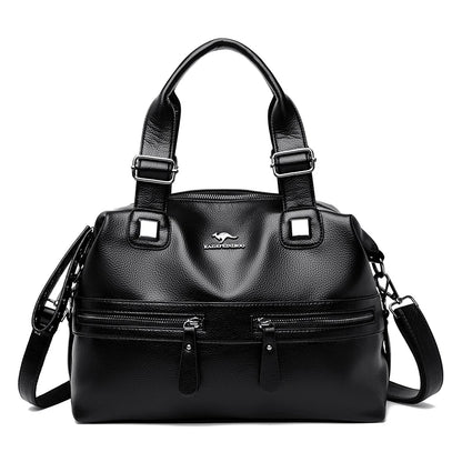 High Quality Soft Leather Shoulder Crossbody Bags For Women Large Capacity Luxury Bag Brand Designer Casual Handbag Sac A Main