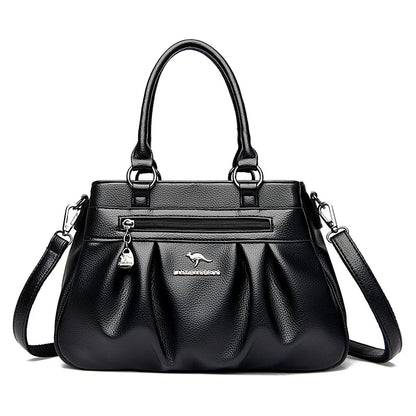 High Quality Soft Leather Shoulder Crossbody Bags For Women Large Capacity Luxury Bag Brand Designer Casual Handbag Sac A Main