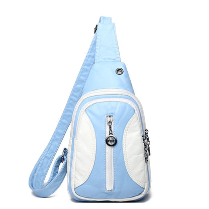 High Quality Soft PU Leather Shoulder Crossbody Bags For Women 2023 Luxury Handbags Multifunctional Fashion Female Bag Chest Bag