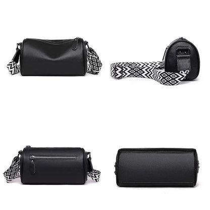 High Quality Solid Color Cow Leather Female Messenger Bag Ladies Handbags 100% Genuine Leather Shoulder Crossbody Bags For Women