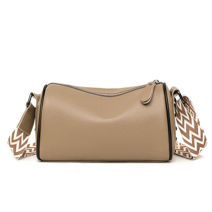 High Quality Solid Color Cow Leather Female Messenger Bag Ladies Handbags 100% Genuine Leather Shoulder Crossbody Bags For Women