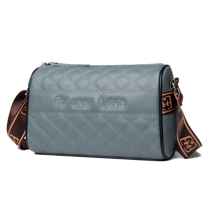 High Quality Solid Color Genuine Leather Women Shoulder Crossbody Bag 2022 Cow Leather Ladies Handbag Large Female Messenger Sac