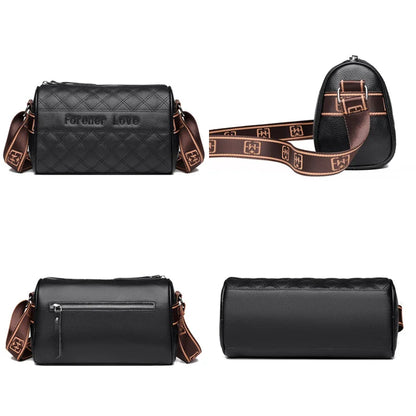 High Quality Solid Color Genuine Leather Women Shoulder Crossbody Bag 2022 Cow Leather Ladies Handbag Large Female Messenger Sac
