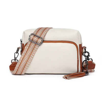 High Quality Solid Genuine Leather Women's Tote bag Handbag Luxury Cow Leather Women Shoulder Crossbody Bag Female Messenger Sac