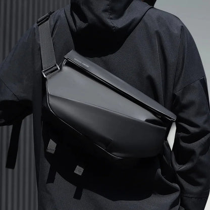 High Quality Trend Men's Large Chest Pack Waterproof Multifunction Shoulder Bags Daily Sport Cycling Male Crossbody Sling Bag
