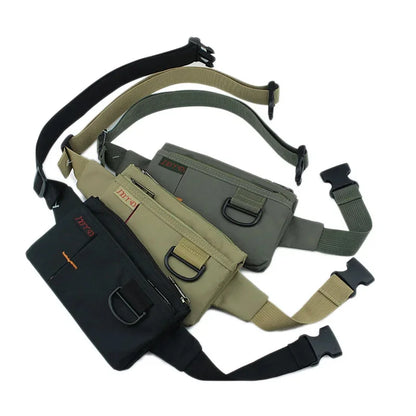 High Quality Unisex Waist Fanny Pack Cell/Mobile Phone Case Pocket Polyester Bag Purse Brand Travel Casual Belt Hip Bum Bags
