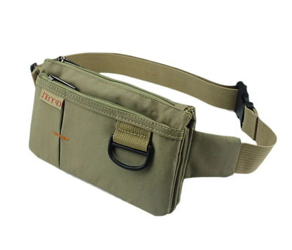 High Quality Unisex Waist Fanny Pack Cell/Mobile Phone Case Pocket Polyester Bag Purse Brand Travel Casual Belt Hip Bum Bags