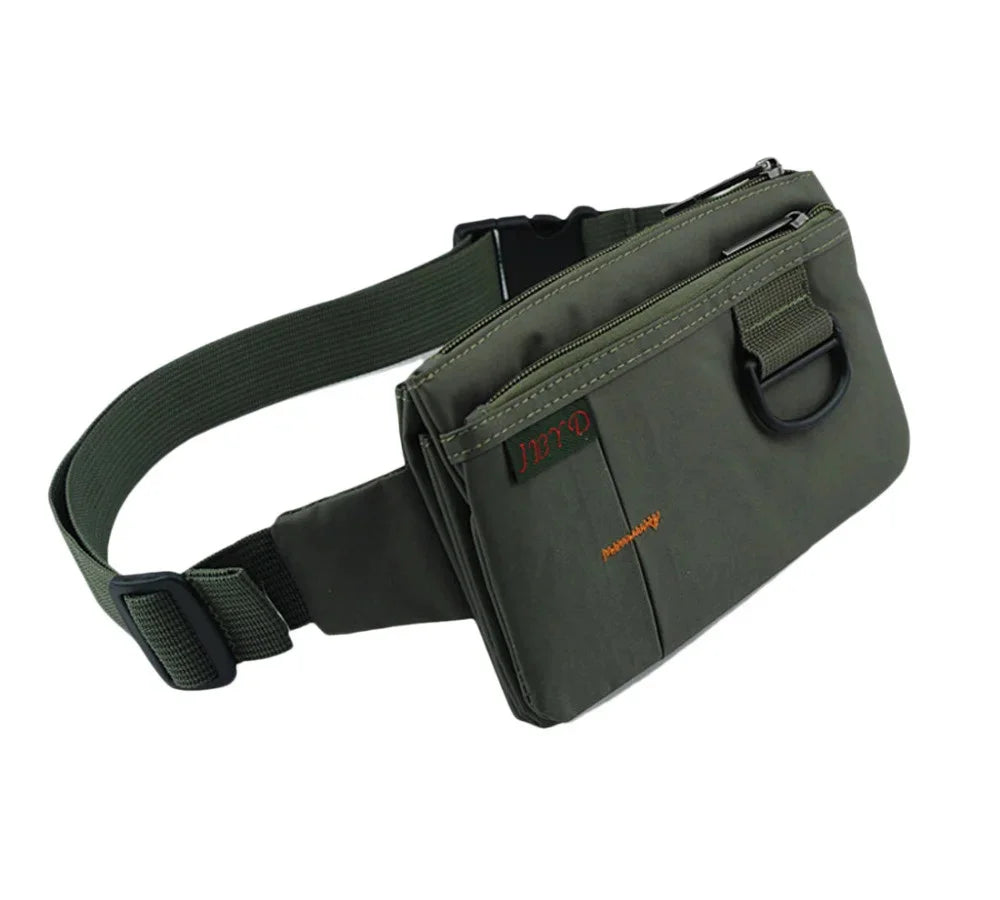 High Quality Unisex Waist Fanny Pack Cell/Mobile Phone Case Pocket Polyester Bag Purse Brand Travel Casual Belt Hip Bum Bags