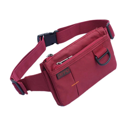 High Quality Unisex Waist Fanny Pack Cell/Mobile Phone Case Pocket Polyester Bag Purse Brand Travel Casual Belt Hip Bum Bags