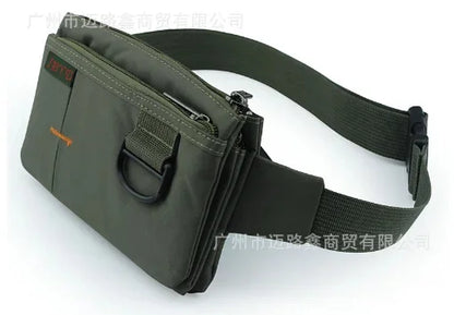 High Quality Unisex Waist Fanny Pack Cell/Mobile Phone Case Pocket Polyester Bag Purse Brand Travel Casual Belt Hip Bum Bags