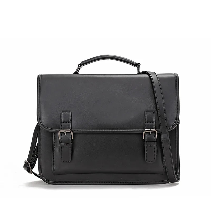 High Quality Vnitage Style Unisex Briefcases Backpacks Women Man Students School Business Laptop Shoulder Bags HandBags Bookbags