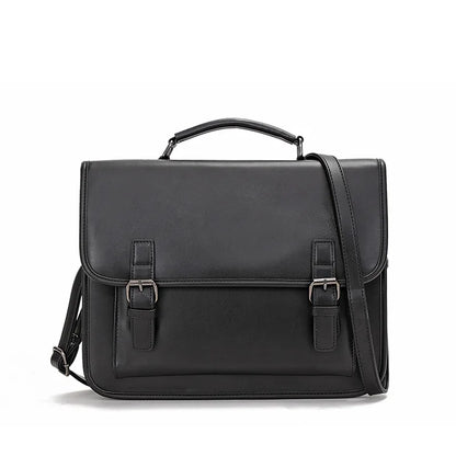 High Quality Vnitage Style Unisex Briefcases Backpacks Women Man Students School Business Laptop Shoulder Bags HandBags Bookbags