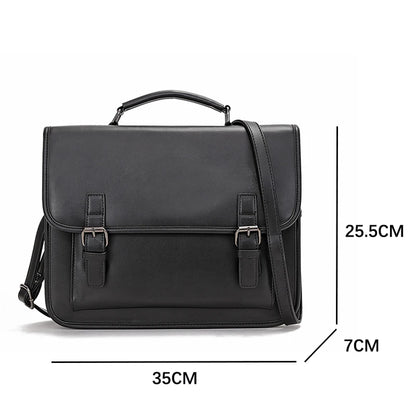 High Quality Vnitage Style Unisex Briefcases Backpacks Women Man Students School Business Laptop Shoulder Bags HandBags Bookbags