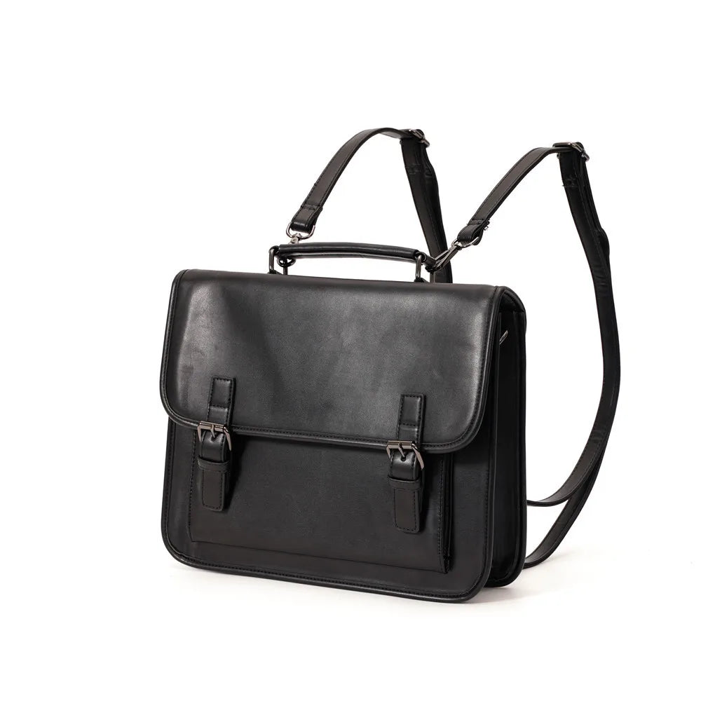 High Quality Vnitage Style Unisex Briefcases Backpacks Women Man Students School Business Laptop Shoulder Bags HandBags Bookbags