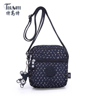 High Quality Waterproof Men Women Shoulder Messenger Bag Cross Body Phone Purse Lightweight Blue Black Red Purple