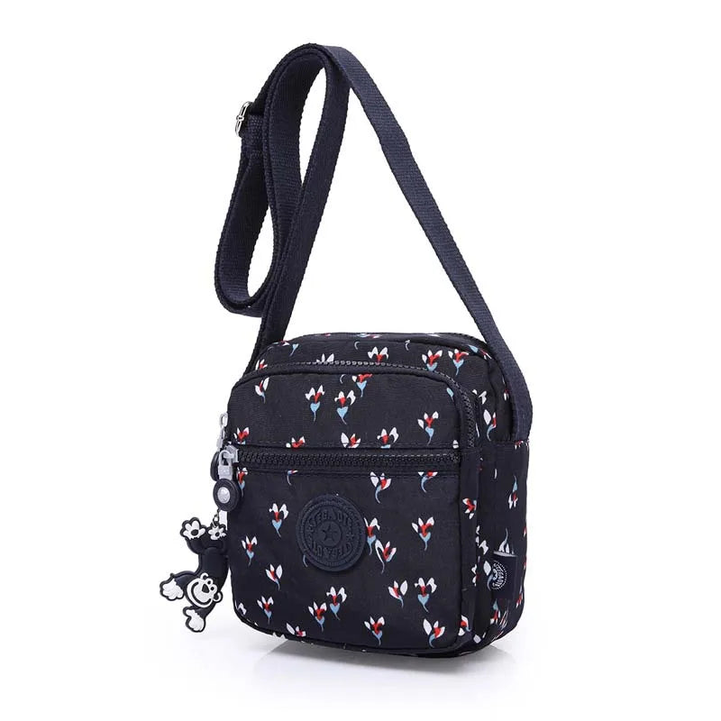 High Quality Waterproof Men Women Shoulder Messenger Bag Cross Body Phone Purse Lightweight Blue Black Red Purple