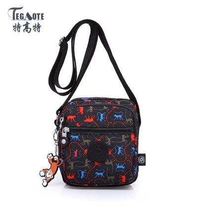High Quality Waterproof Men Women Shoulder Messenger Bag Cross Body Phone Purse Lightweight Blue Black Red Purple