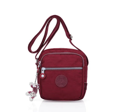 High Quality Waterproof Men Women Shoulder Messenger Bag Cross Body Phone Purse Lightweight Blue Black Red Purple