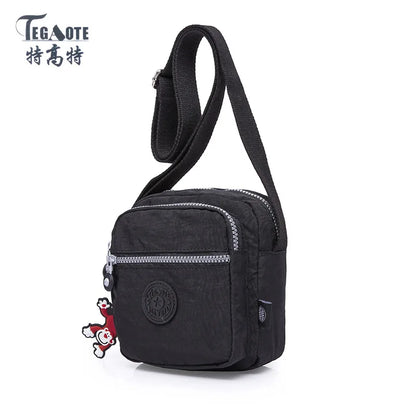 High Quality Waterproof Men Women Shoulder Messenger Bag Cross Body Phone Purse Lightweight Blue Black Red Purple