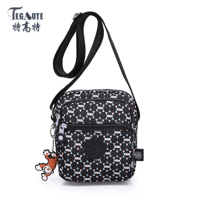 High Quality Waterproof Men Women Shoulder Messenger Bag Cross Body Phone Purse Lightweight Blue Black Red Purple