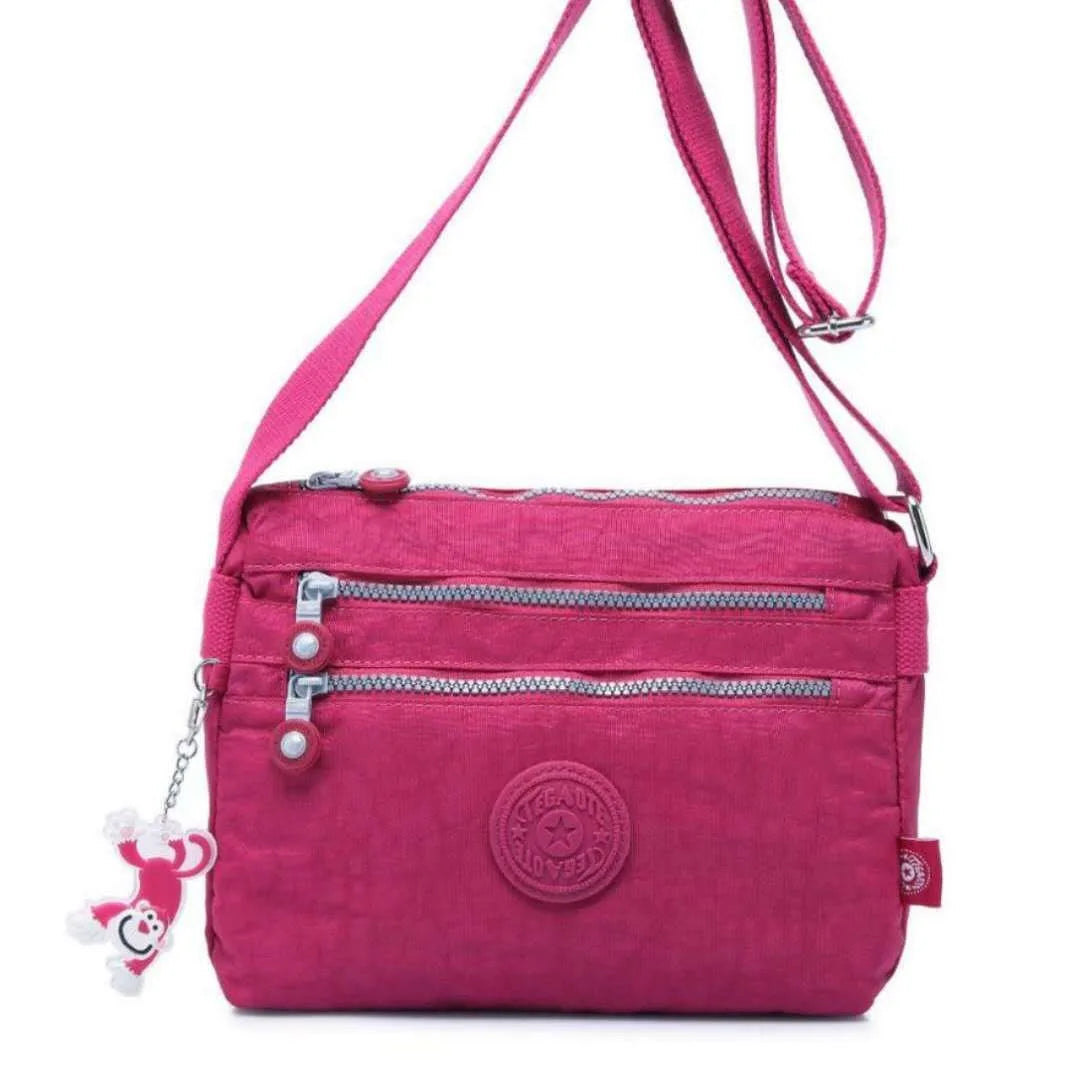 High Quality Waterproof Men Women Shoulder Messenger Bag Small Cross Body Phone Purse Lightweight Blue Black Red Purple