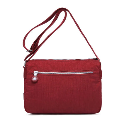 High Quality Waterproof Men Women Shoulder Messenger Bag Small Cross Body Phone Purse Lightweight Blue Black Red Purple