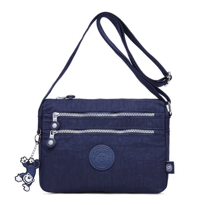 High Quality Waterproof Men Women Shoulder Messenger Bag Small Cross Body Phone Purse Lightweight Blue Black Red Purple
