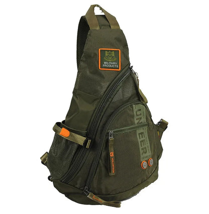 High Quality Waterproof Oxford Sling Rucksack Backpack Knapsack School Military Travel Men Shoulder Cross Body Chest Bags
