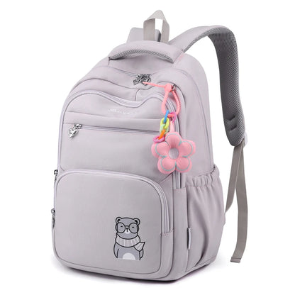High Quality Woman Backpack Fashion Schoolbag For teenage Girls boys Multi-pocket Rucksack 2023 New
