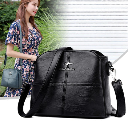 High Quality Woman Messenger Bag Luxury Soft Leather Handbag and Purses Women's Bags Designer Famous Brand Female Shoulder Totes