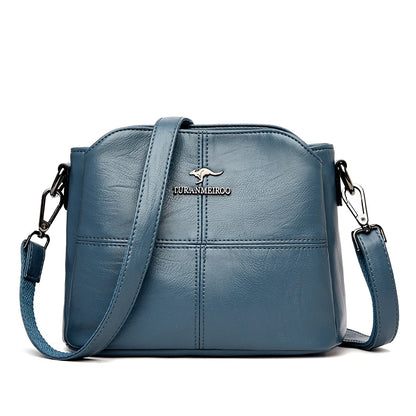 High Quality Woman Messenger Bag Luxury Soft Leather Handbag and Purses Women's Bags Designer Famous Brand Female Shoulder Totes