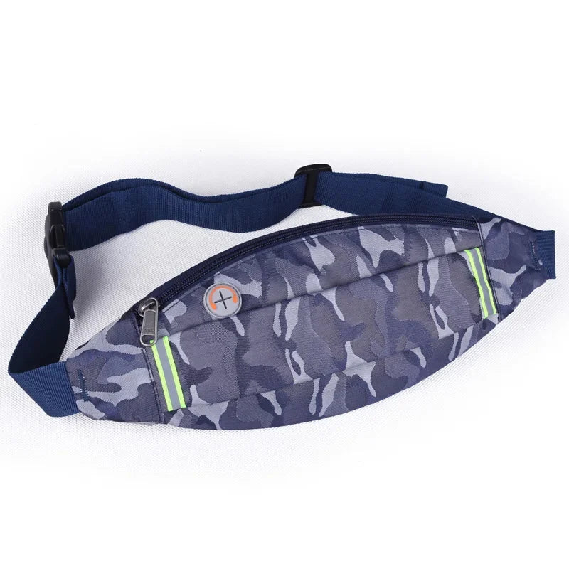 High Quality Women Men Fanny Pack Bags Hip Bum Loops Belt Purse Pouch Hot Sale Waterproof Oxford Casual Unisex Waist Bag New