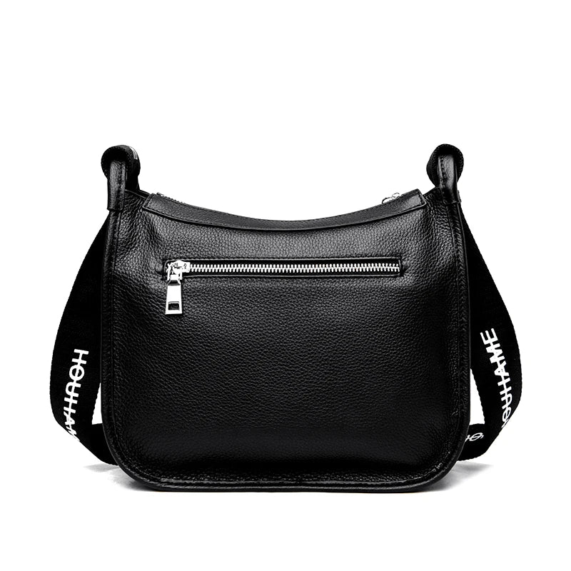 High QualityCow Leather Shoulder Crossbody Bag for Women 2023 Large Capacity Genuine Leather Handbag Luxury Female Messenger Sac