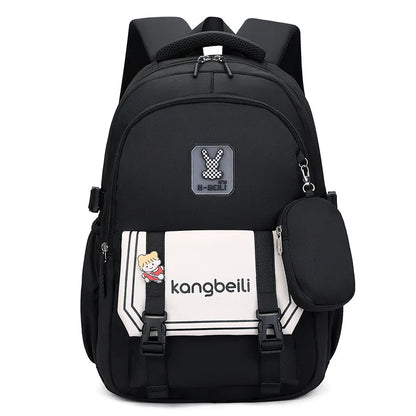 High School Girls Backpack With Pencil Case High Strength Nylon School Bags For Teenage Girls Kawaii Backpack Cute Book Bags