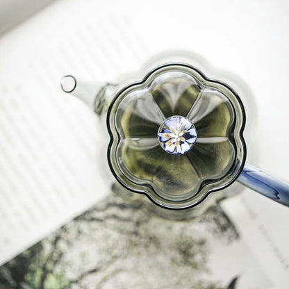 High Temperature Resistant Glass Teapot High-Grade Strainer Teapot  Plum Blossom Small Pot Tea Maker Tea Infuser Tea Kettle