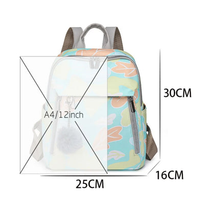 High-capacity Back Packs for Women 2024 New High-quality Oxford Waterproof Schoolbags Fashion Travel Printing Knapsack Mochilas