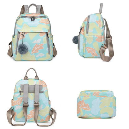 High-capacity Back Packs for Women 2024 New High-quality Oxford Waterproof Schoolbags Fashion Travel Printing Knapsack Mochilas