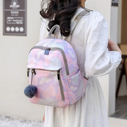 High-capacity Back Packs for Women 2024 New High-quality Oxford Waterproof Schoolbags Fashion Travel Printing Knapsack Mochilas